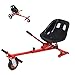 WYJW Go Kart pour Scooter électrique Siège réglable Hoverkart Fit Hover Board Tailles 6,5", 8" et 10"Coussin en Caoutchouc de Longueur réglable rendant la Conduite Beaucoup Plus amusa