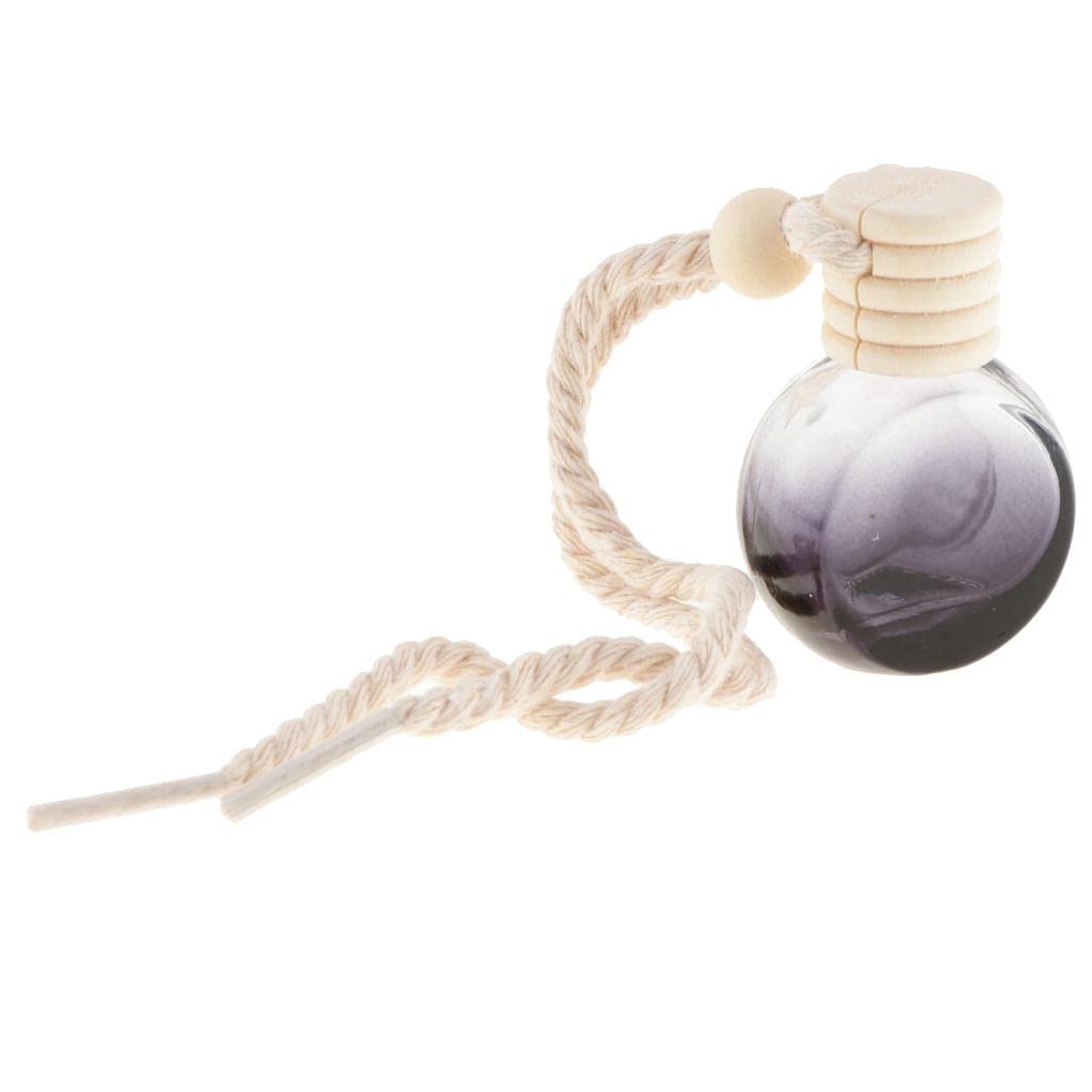 20Pcs 10ml Empty Perfume Bottle Car Hanging Pendant Home Decor Round-image-25