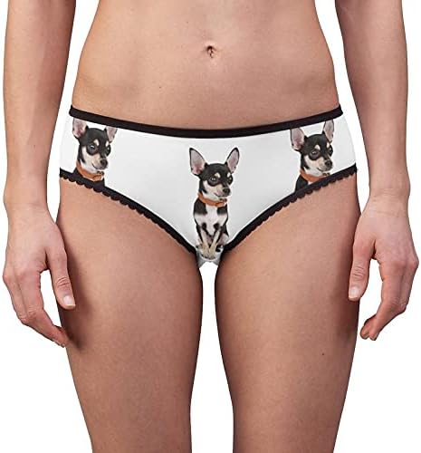 DogsMakeMeHappy Chihuahua Panties, Chihuahua Underwear, Briefs, Cotton Briefs, Funny Underwear, Panties For Women