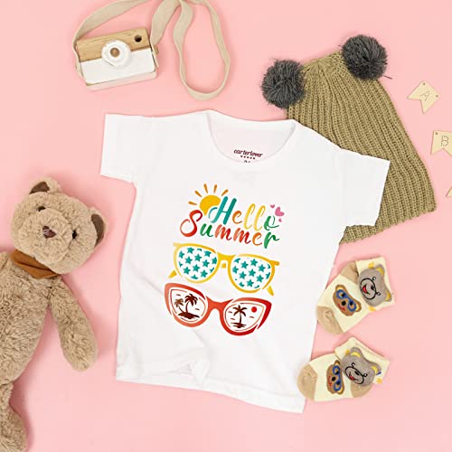 FINGERINSPIRE Hello Summer - Stencil da disegno