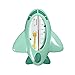 VILLCASE 2 Stück Wasserthermometer Flugzeug Geformtes Bad Thermometer Duschspielzeug für Babys (Grün)