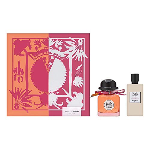 Twilly D'Hermes Eau Poivree by Hermes for Women 2 Piece Set Includes: 2.87 oz Eau de Parfum Spray + 2.7 oz Moisturizing Body Lotion