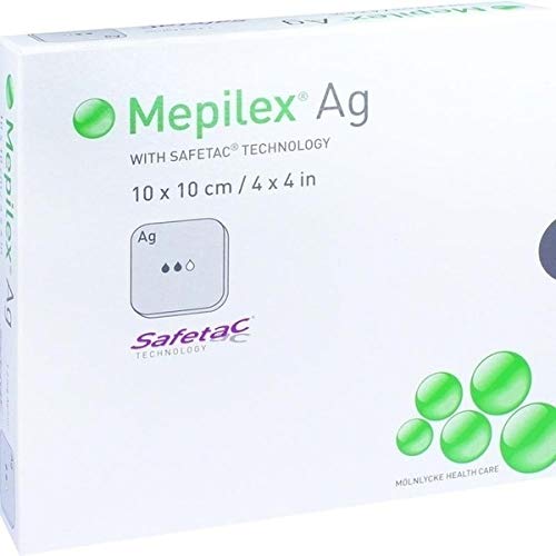 Mepilex 287110 Verbände, AG, 10 cm x 10 cm (5-er pack)