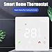 Smart Thermostat,Thermostat for House,Touch Screen Programmable Floor Heating Thermostat for Gas Boiler Water Heater with Constant Temperature Function