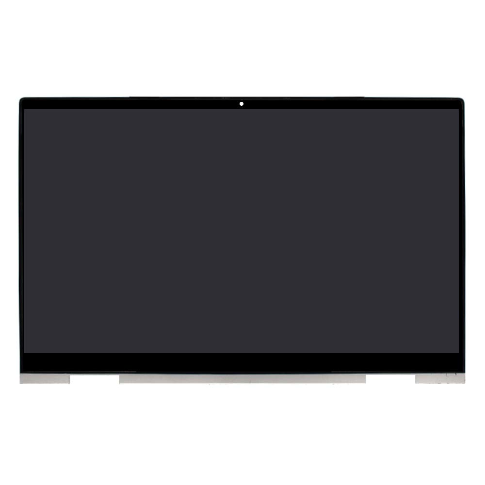 15.6" LCD Touch Screen Digitizer + Silver Bezel For HP Envy X360 15t-ed000 / 15-ed Series – Full HD, Model NV156FHM-N4T