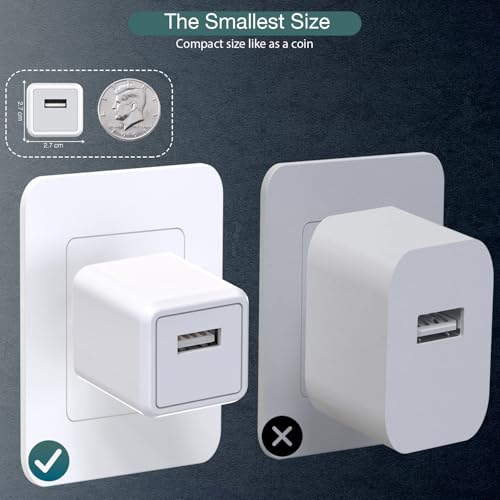 iPhone Charger,Cube iPhone Charger Travel 2Pack 6FT Lightning Cable Cord Quick Fast Charging Cord USB Wall Chargers Travel Plug Adapter for iPhone14/13/12/11/10/X/8 Plus/XR/XS Max/7/SE/iPad,Airpods - image 6