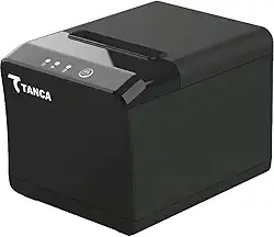 Impressora Térmica Tanca TP-620+ Não Fiscal, Guilhotina Automática, USB e Ethernet, Velocidade 230mm/s – Preto