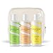 BouclÃ¨me - Curls Travel Kit - Ultimate Haircare Travel Kit for Curly Hair - Protects & Nourishes Curls - Includes Hair Cleanser, Conditioner & Curl Defining Gel - Natural and Vegan - 10.1 fl oz
