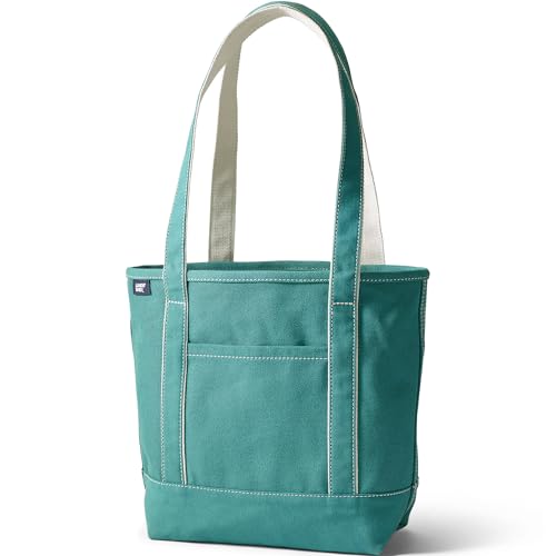 Image of Lands' End Open Top Canvas Tote Bag