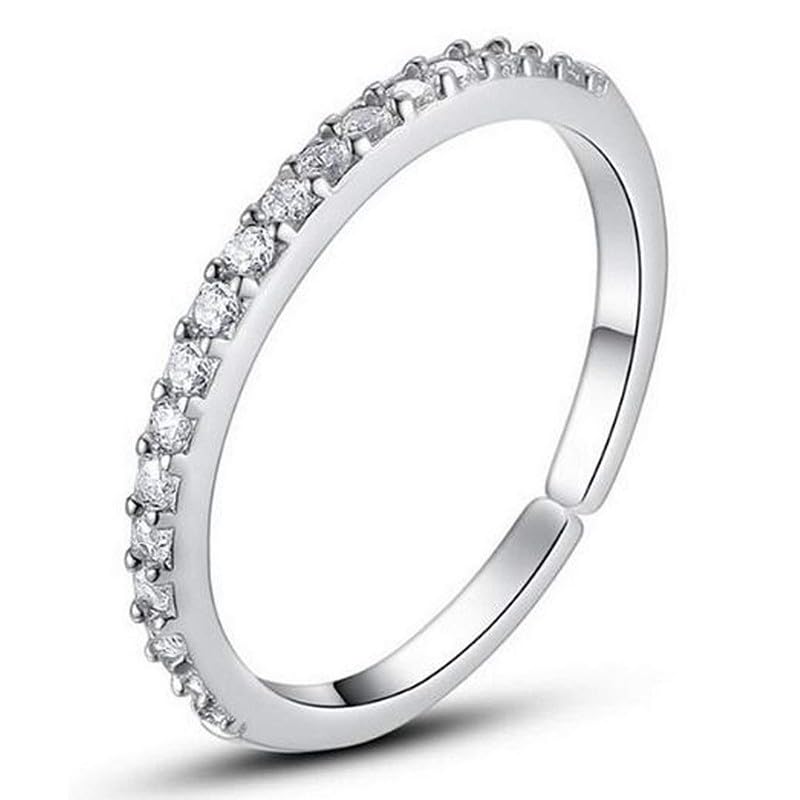 Mahi Valentine Gift Proposal Delicate and Trendy Adjustable Finger Ring with Crystal for Women (FR1103199R) (B0CSZ1KH8B) Amazon Price History, Amazon Price Tracker