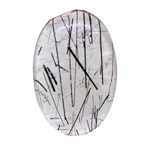 Quartz rutile noir pierre précieuse en vrac bricolage collier et bague fait main