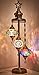 BOSPHORUS Turkish Moroccan Mosaic Glass Handmade Tiffany Floor Lamp Light