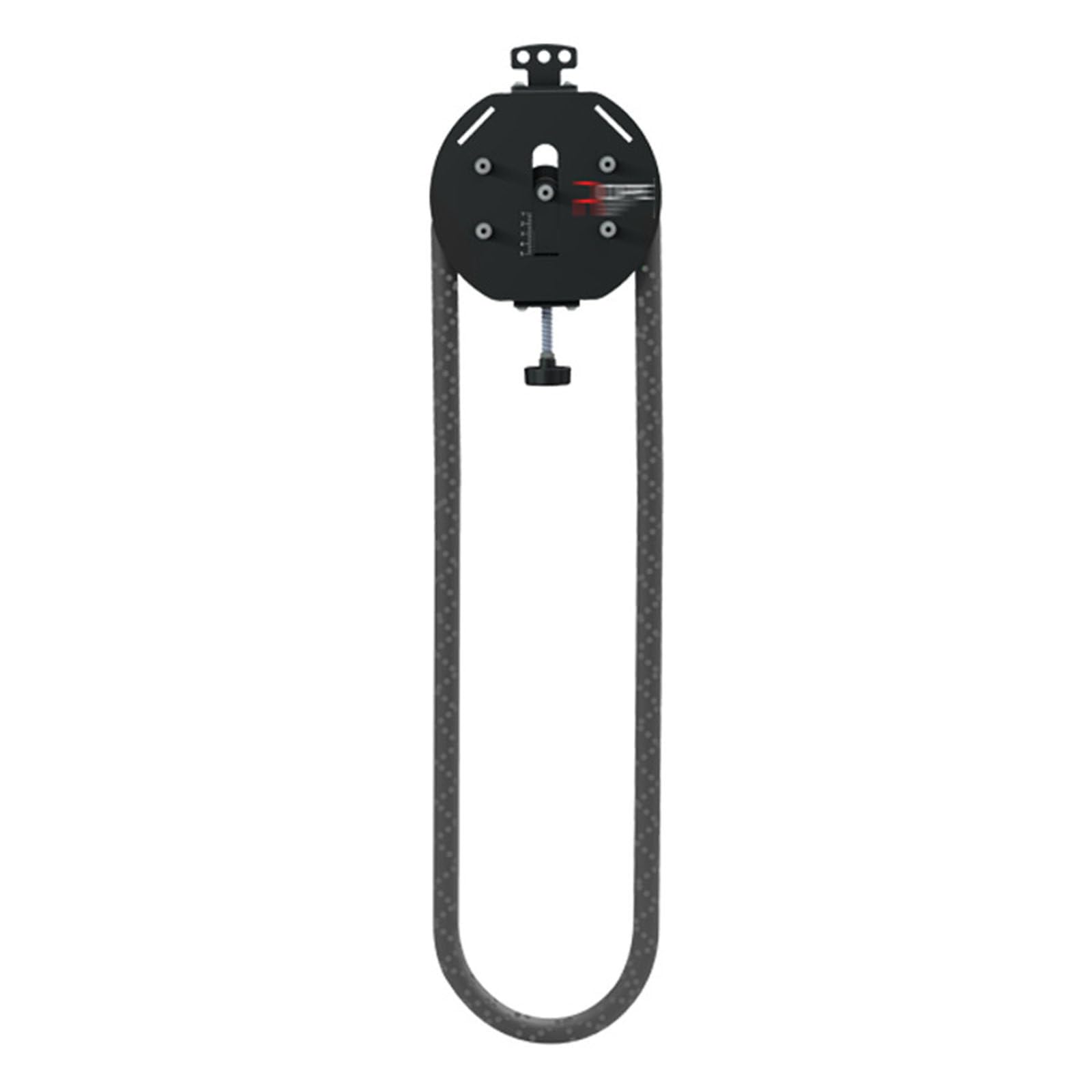 Ptatritious Black Resistance Trainer Machine For Home Gym, Endless Rope Trainer, Pulley Cable Machine System, Home Gym Equipment,For Grip,Arms,Back,Body Coordination Exercises