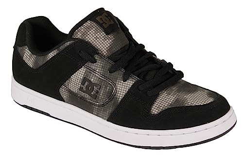 DC Shoes DC Men's Manteca 4 Low Skate Shoe Black/CAMO Print 3.5