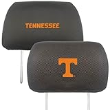 University of Tennessee Embroidered Head Rest Cover Set - 2 Pieces