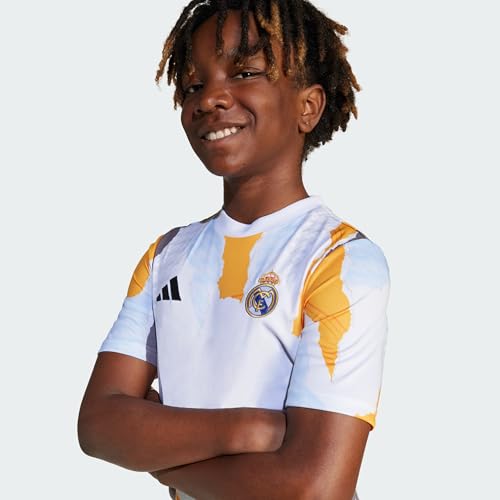 adidas Real Madrid 24/25 Pre-Match Çocuk Forma Beyaz 140