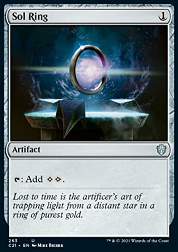 MTG Magic: The Gathering - Sol Ring (263) Commander 2021 C21