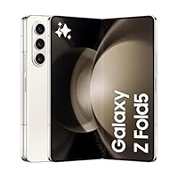 Samsung Galaxy Z Fold5 AI Smartphone, 256GB, Cream