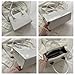 Aebecede Patent Leather Handbag Shinny Clutch Purse Mini Shoulder Bag Evening Purse for Women (Rose)