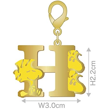 Amazon スヌーピー チャムコレ ウッドストック イニシャル H おもちゃ おもちゃ