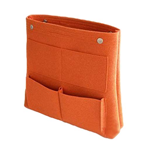 Preisvergleich Produktbild Filz Aufbewahrungstasche Kosmetische Aufbewahrungstasche Multi Tasche Große Kapazität Reise Startseite Organizer Tasche Rucksack Einsatz Tasche einfarbig Kleinigkeiten Speicherorganisator Handtasche