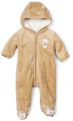 Pyjama bébé garçon Absorba Disney marron 6-9 mois vêtement de nuit polaire à pieds