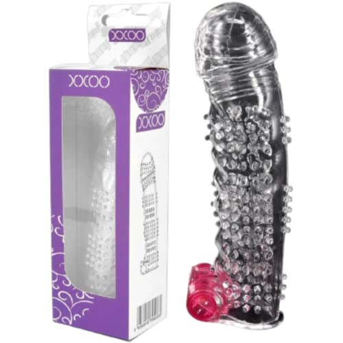 Capa peniana com textura massageadoras e vibro – X Man