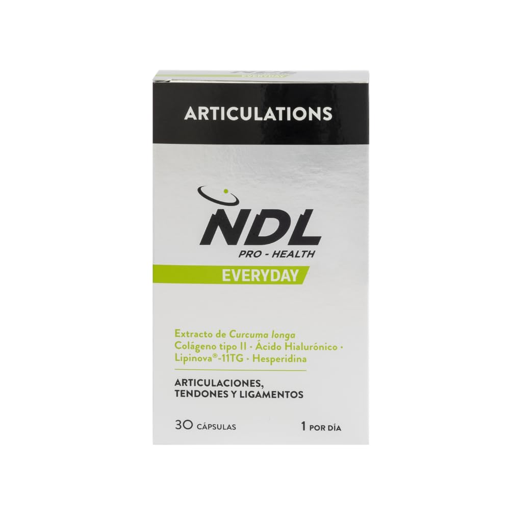 NDL Pro-Health Collagene Tipo 2 + Acido Ialuronico + Curcuma + Vitamina C | Supp