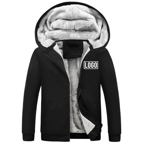 Custom Hoodie Jackets for Women Personalized Zip Up Fleece Jacket Design Logo Sweatshirt2