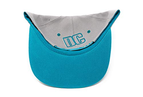 Gorra Snapback Washington DC baseball plana gris/verde miniatura 2