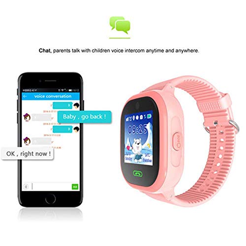 LYWLJG Kinder Smart Watch Phone, LBS Tracker Smart Watch für Kinder 3-12 Jahre Alten Jungen Mädchen SOS-Kamera Slot Touchscreen-Spiel Outdoor-Aktivitäten Spielzeug Childrens Day Geschenk