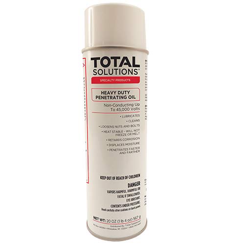 Total Solutions 8100 Heavy Duty Penetrating Oil, 20 oz Can (Case of 12)