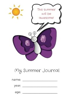 Paperback My Summer Journal: Butterfly Book