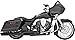 Freedom Performance Union 2 into 1 Black Exhaust for 1995-2011 Harley Davidson FLH/FLT