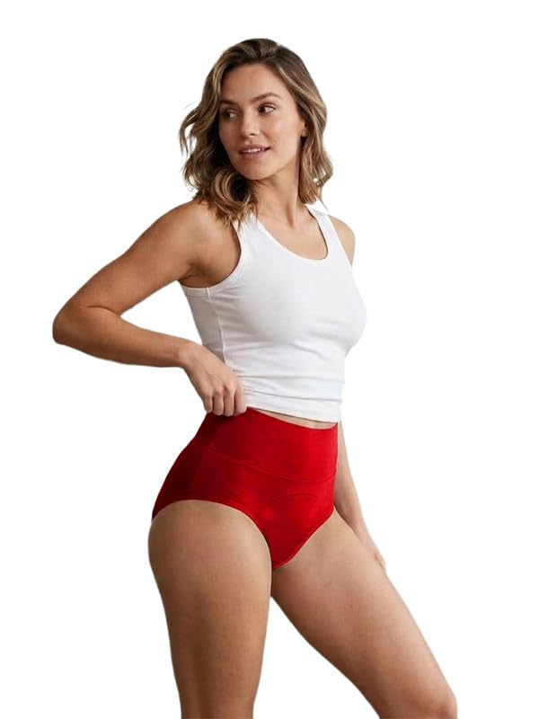 Image of Period Panty For Women | Heavy Flow Period Panty For Girl | LeakProof Period Panties High Absorbency Menstrual Underwear, Soft & Comfortable 2 Years Reusable Quick-Dry & Washable ( Pack Of 1 )
