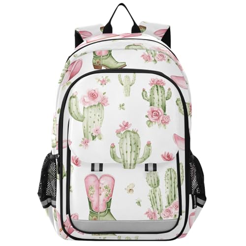 Sac à dos enfant cactus Mnsruu pour école et ordinateur portable