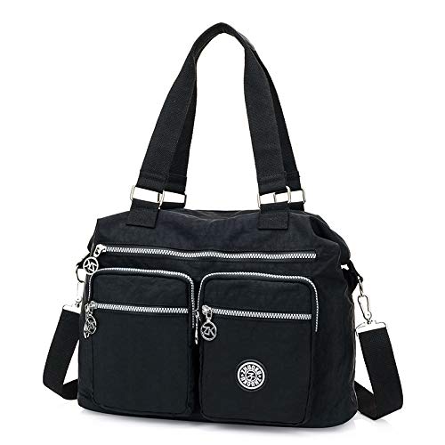 Waterproof polyester cloth shoulder bag women's large capacity crossbody bag handbag