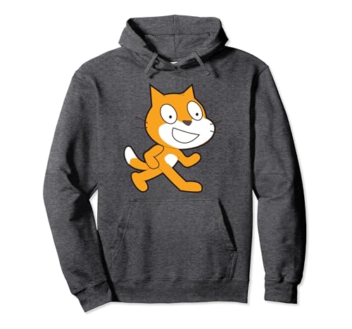 Scratch Programming Language - Camiseta oficial de gato Sudadera con Capucha