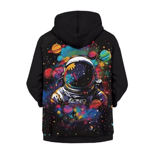 Image of Biyejit Kids Novelty 3D Graphic Printed Hooded Sweatshirt