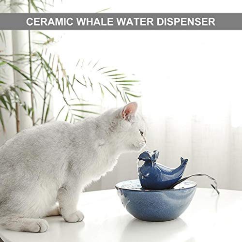 Huisdierbenodigdheden Automatische circulerende Water Dispenser Hond Kat Water Basin Fontein Draagbare Watertank Dispensers Accessoires voor fonteinfonteinen in de tuin (Color : Blue) - Image 7