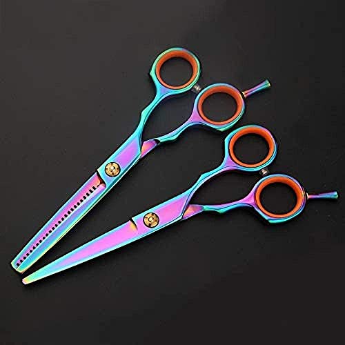 Ciseaux de coiffure professionnels et ciseaux à effiler texturiser 6,5