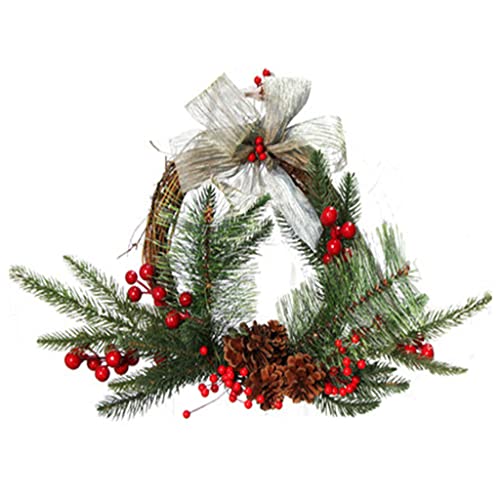 Couronne de Noël FLXHSA artisanale pour raviver la magie des fêtes