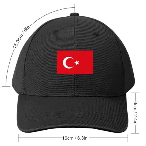 Türkiye Flag Children Baseball Cap Adjustable Snapback Trucker Hats Boys Girls Sports Outdoor Travel hat2