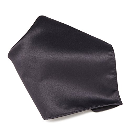 CHARCOAL GREY Hankerchief Pocket Square Hanky Men's Handkerchiefs