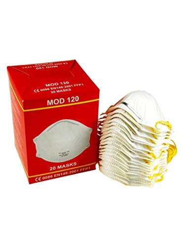 Preisvergleich Produktbild Feinstaubmaske FFP 1 Staubmaske Maske Schutzmaske Staubschutz Inhalt: 1 Stück