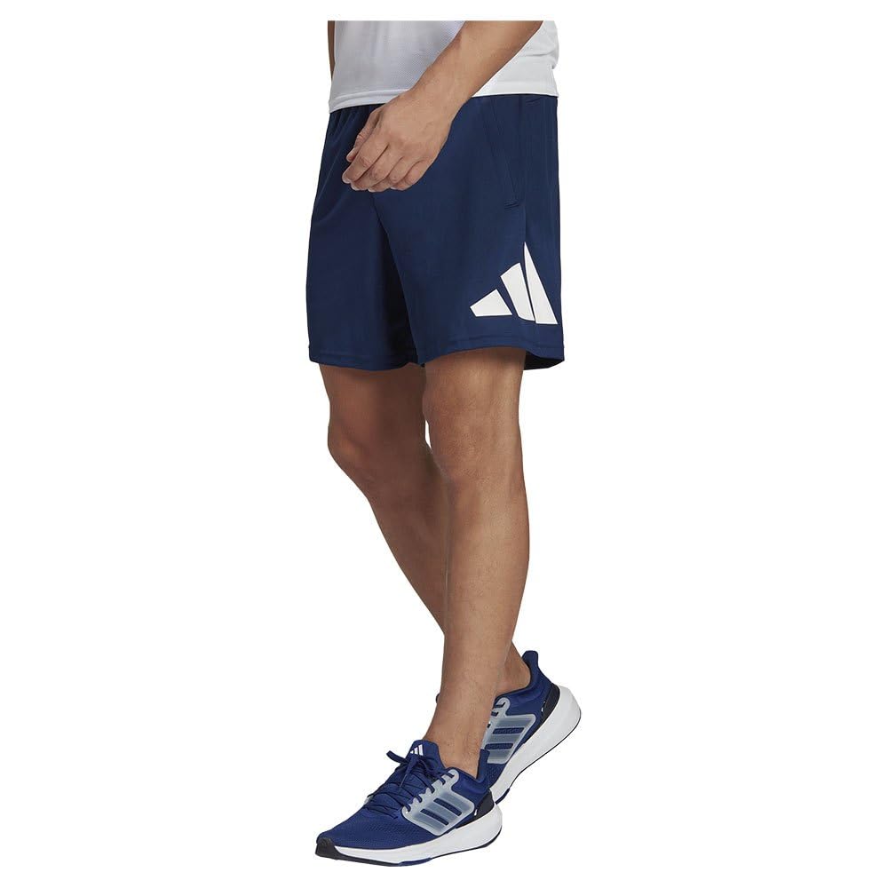 adidas Tr-ES Logo Sho Men Black Training Shorts Size - 7"-picture-15
