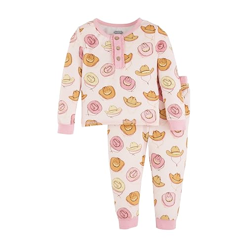 Mud Pie Girls Children's Cowgirl Toddler Pajama Set
