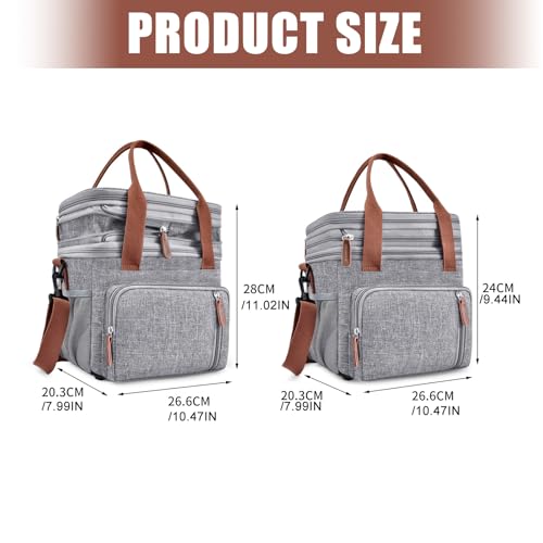 Sac isotherme extérieur imperméable Oxford grande capacité