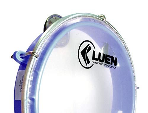 Pandeiro Abs Azul Junior Pele Cristal 08