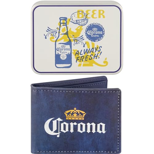 Portefeuille Corona Extra fin à deux volets pour en finir avec les poches déformées et encombrées